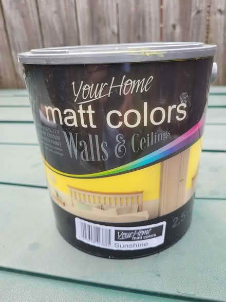 Photo of free 2.5L wall and ceiling paint (Bedlington NE22) #1