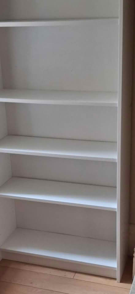 Photo of free Large white bookshelf (S11 8) #2