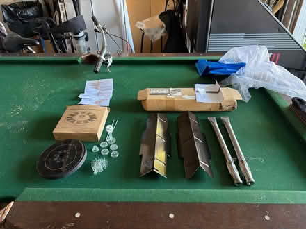 Photo of free 15” gas burner/ solar pump fountain (27502 label ave. SCV) #1