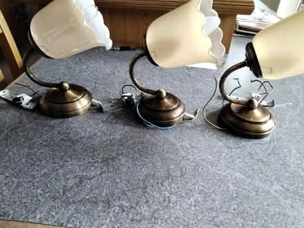 Photo of free Set of 3 matching wall lights and 3 set ceiling light (Eye PE6) #4
