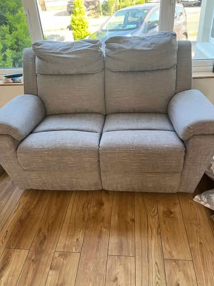 Photo of free 2 seater recliner sofa (Leixlip) #1