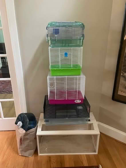 Photo of free Hamster/Gerbil cages (Bethesda, MD) #1