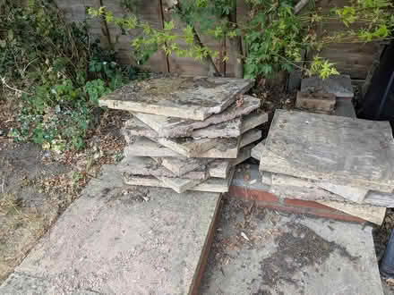 Photo of free 13 Used paving slabs (Liphook GU30) #1