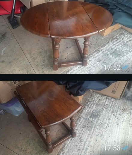 Photo of free Wooden coffee table (Haywards Heath RH16) #1