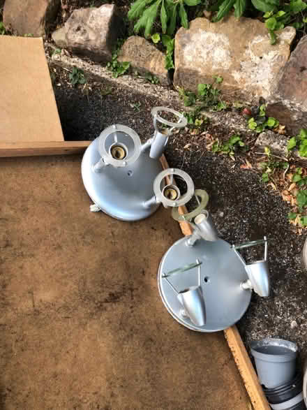 Photo of free 2 x light fittings (Wisewood S6) #1