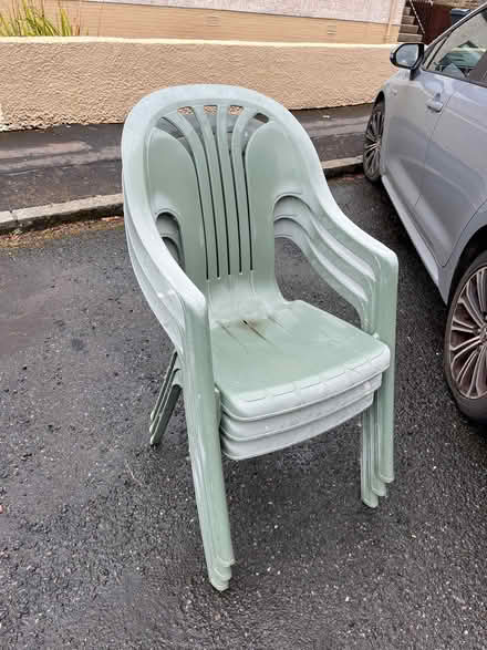Photo of free 3 Outdoor chairs (Edinburgh EH14) #1