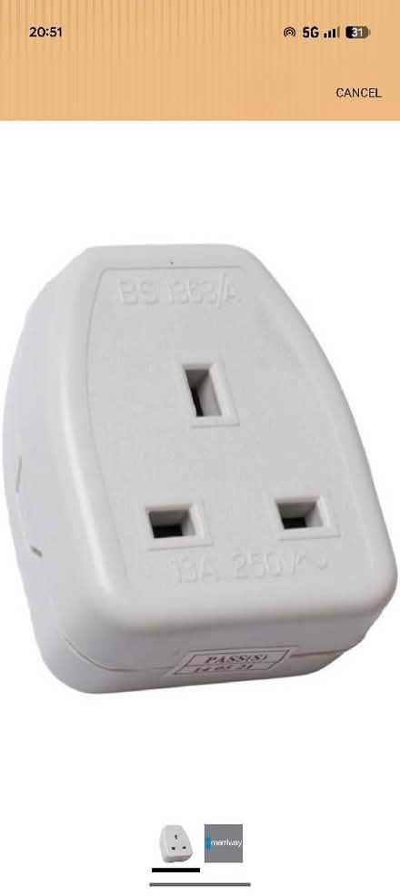 Photo of Electrical socket (Morningside EH10) #1