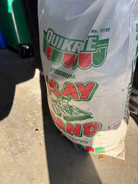 Photo of free 50lb bag play sand (Lexington MA near Stop&Shop) #1