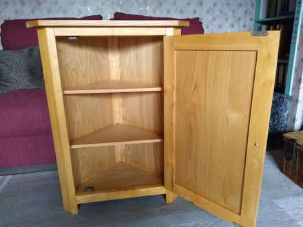 Photo of free Pair of Wooden Corner Cabinets (Bingham NG13) #2