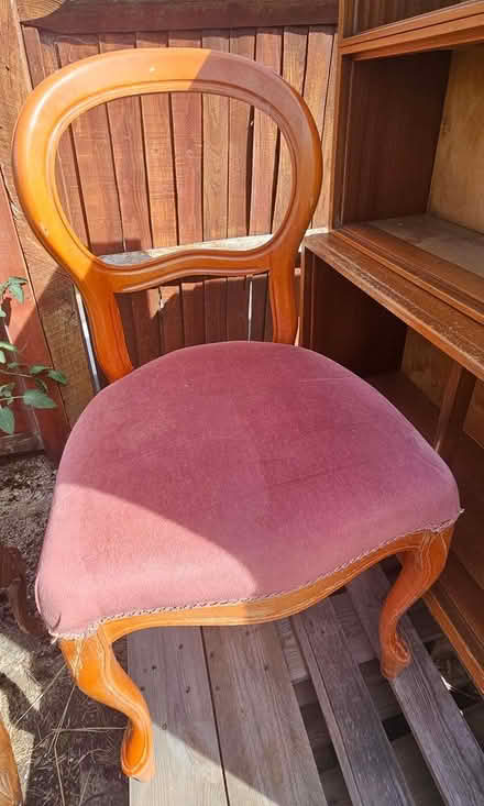Photo of free 2 dining chairs (Woodley RG5) #1
