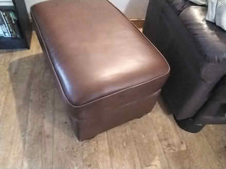 Photo of free Large brown tan footstool (Delapre NN4) #3