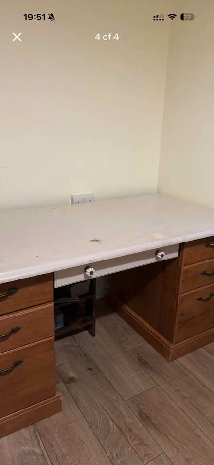 Photo of free Wooden desk (Chichester PO19) #1