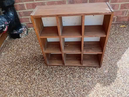 Photo of free 2 artist easels and wooden shelving (Harrogate. HG1.) #2