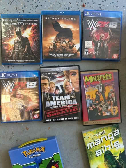 Photo of free DVDs, books, puzzle (Palladian way & Bishops Glen) #1