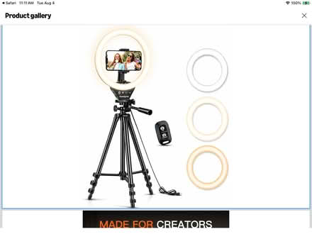 Photo of Ring light (Alameda) #1