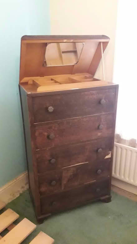 Photo of free Tall boy dresser (West Norwood SE27 9PF) #1