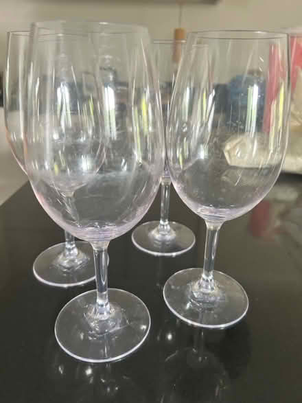 Photo of free Picnic wine glasses x4 - reusable (W5 1PN) #1