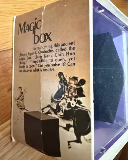 Photo of free Magic Box puzzle (East Arlington) #1