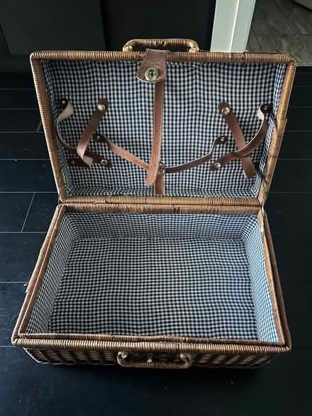 Photo of free Woven suitcase (Downtown) #2