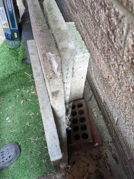Photo of free Assorted slabs and breeze blocks and concrete slab (Sothall S20) #1
