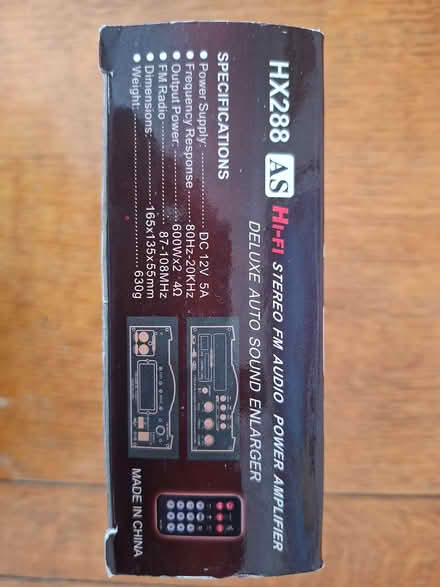 Photo of free Car/bench stereo tuner/amplifier. (Nailsea BS48) #3