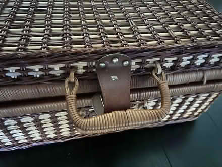 Photo of free Woven suitcase (Downtown) #3