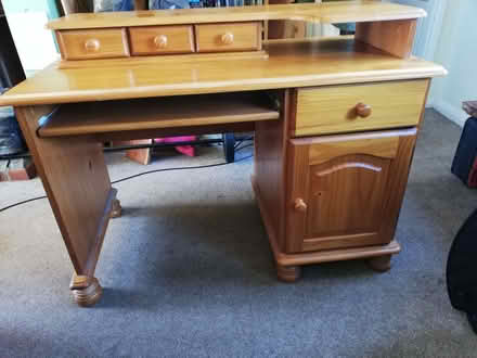 Photo of free Wooden desk (Arnside LA5) #2