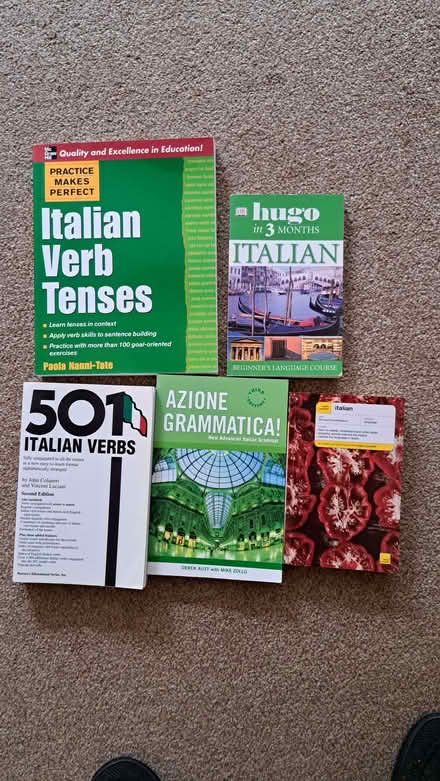 Photo of free Italian Grammar Books (Burnbanks CA10) #1