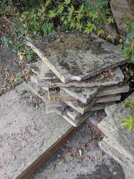Photo of free 13 Used paving slabs (Liphook GU30) #3