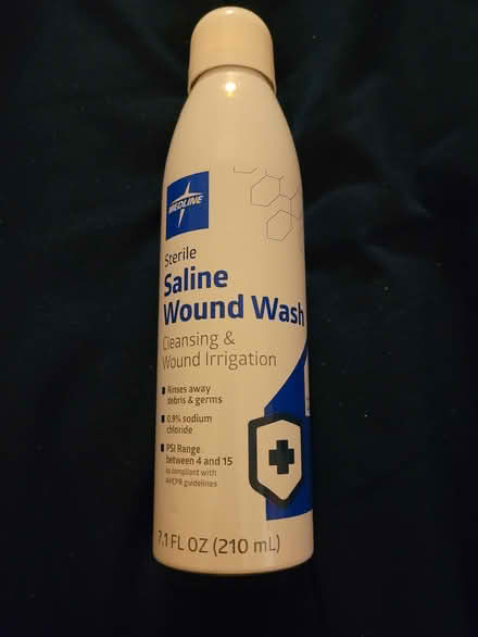 Photo of free NEW Saline Wound Care Bottlesþ (Los Altos Hills, CA) #1