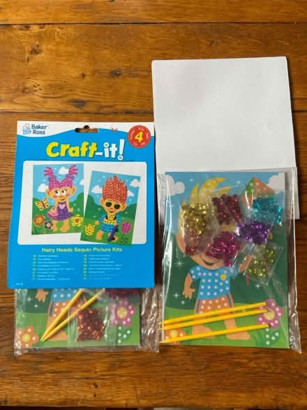 Photo of free Sequin picture kits x8 ideal for party bags (Amersham Common HP7) #1