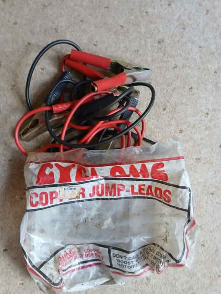 Photo of free Car jump leads (Middlewood S35) #1