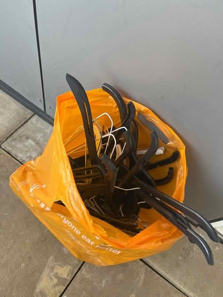 Photo of free Bag of hangers (Leyton E10) #1