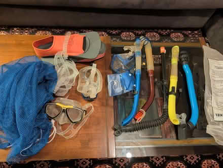 Photo of free Assorted snorkels and masks (Hill East) #1