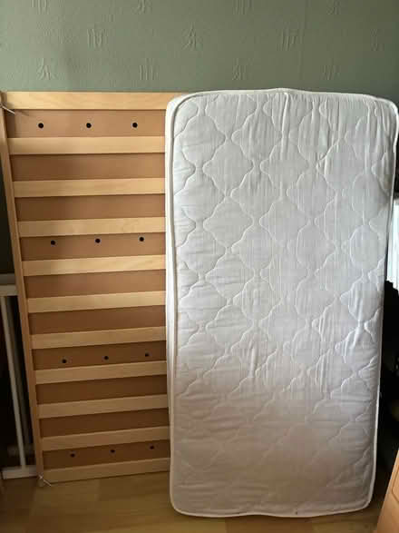 Photo of free Baby cot and mattress (Raheny) #2