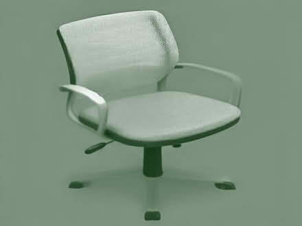 Photo of free Grey mesh-fabric office chair (Leigh WN7) #1