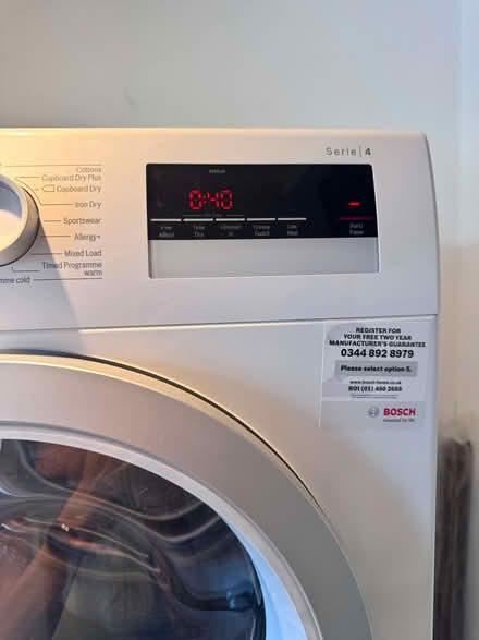 Photo of free Bosh dryer machine (Putney SW15) #3