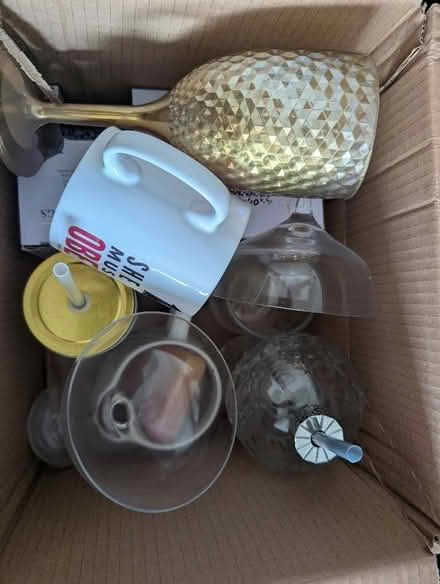 Photo of free Box of glasses/ cups (Crewe CW1) #1