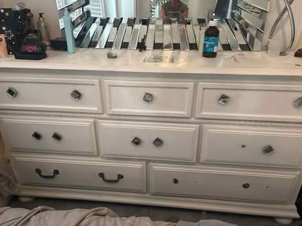 Photo of free Solid oak chest of drawers (Welling) #1