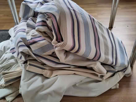 Photo of free Curtains and poles (Coberley) #2