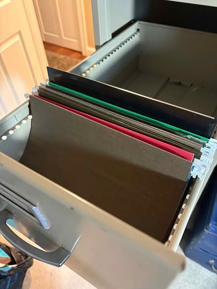 Photo of free Four drawer filing cabinet (North Lincoln, near Hanscom) #4