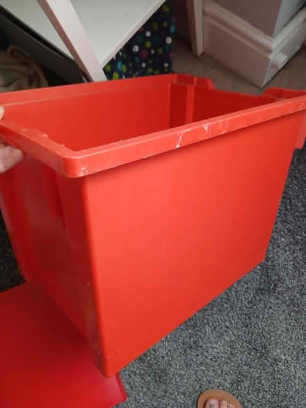 Photo of free Red box/tray (Charlton Kings GL53) #1