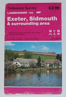 Photo of OS Landranger map Exeter 192 (Waterlooville PO8) #1