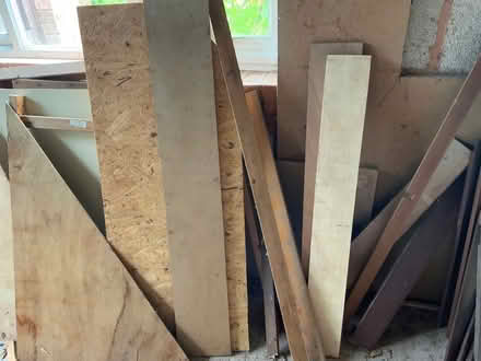 Photo of free Pieces of mahogany and other assorted wood (Stockwell End WV6) #2