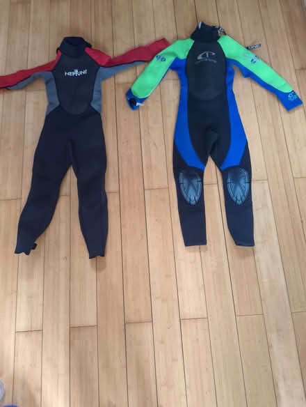 Photo of free 3 children's wet suits (Sutton Park DY11) #1