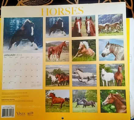 Photo of free Horses calendar (not 2026) (W section, Bowie) #2