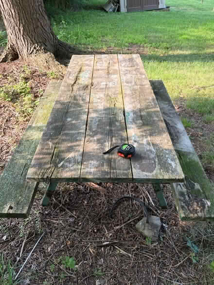 Photo of free Large heavy picnic table (Near WOW outlets Greensburg) #2