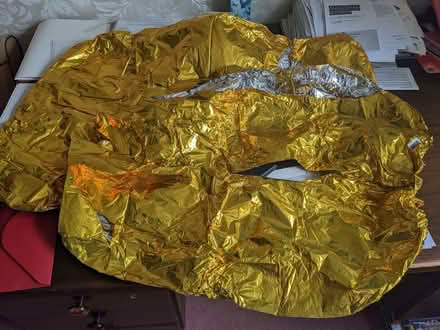 Photo of free Gold foil (from deflated helium balloons) (Caversham Park RG4) #1