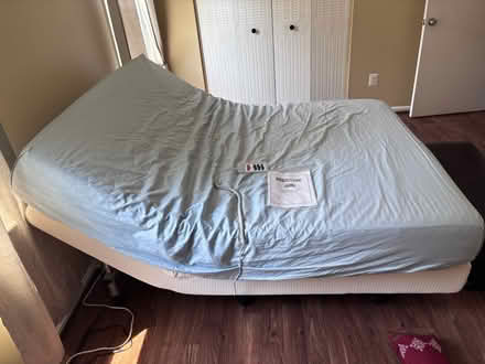 Photo of free Bob’s Discount Mechanical Bedframe (Lake Ridge area) #1
