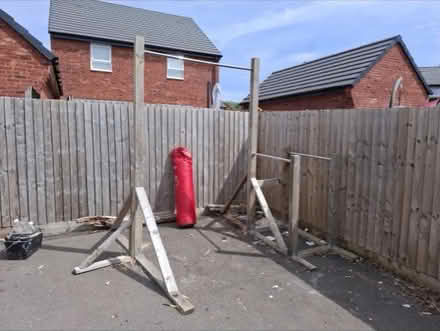 Photo of free Outside pull up & dips bar (Yate) #1
